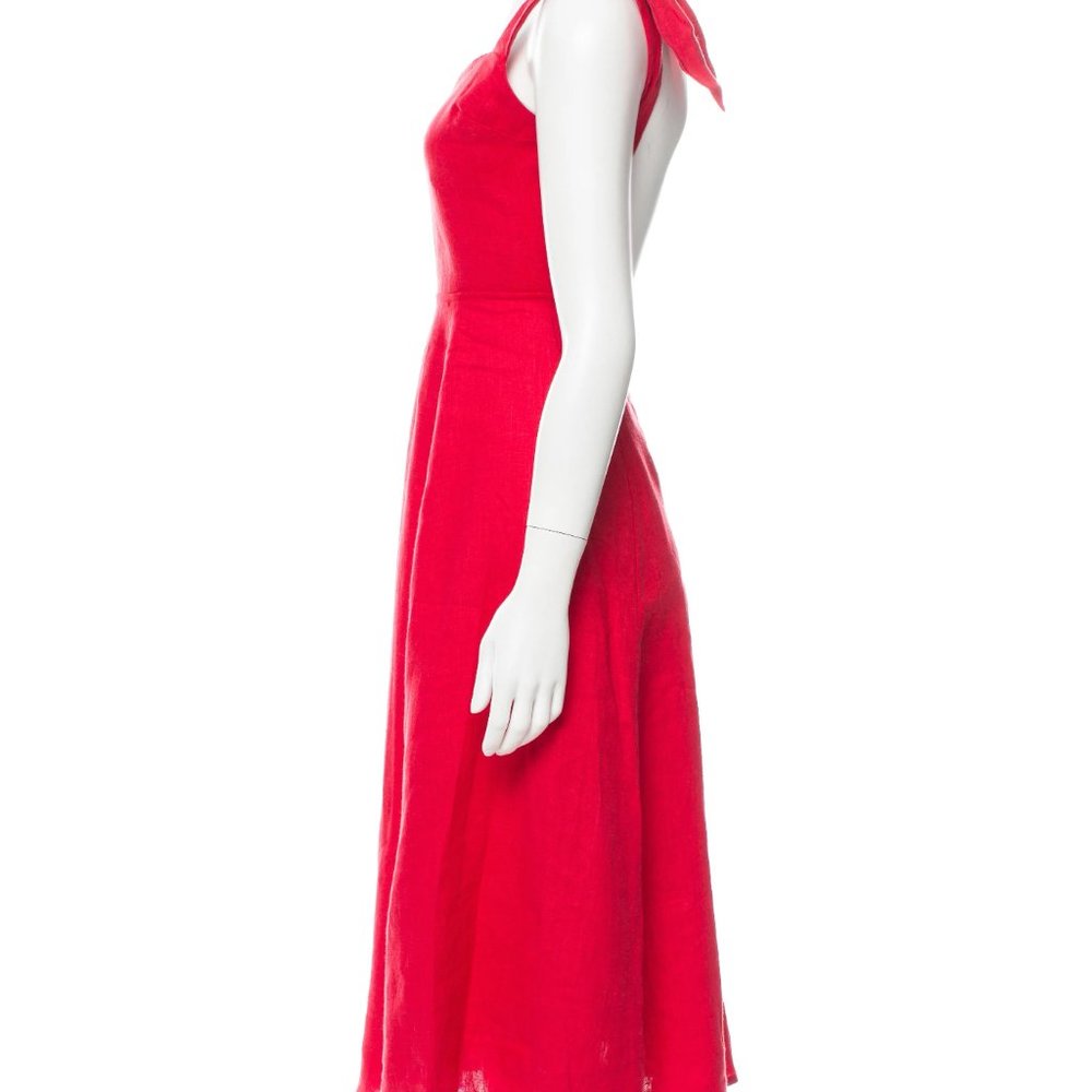 Reformation Red Backless Dress - Picture 5 of 6